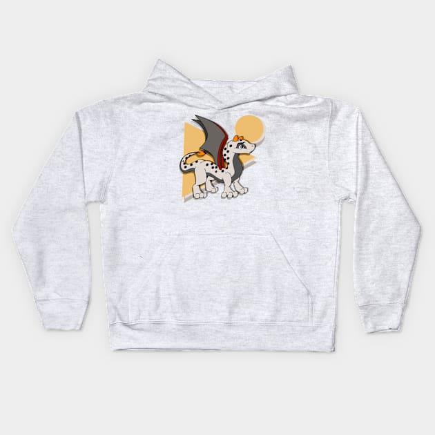 Kelvin the Dragon Kids Hoodie by RockyHay